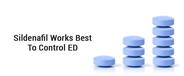 Sildenafil Works Best To Control ED